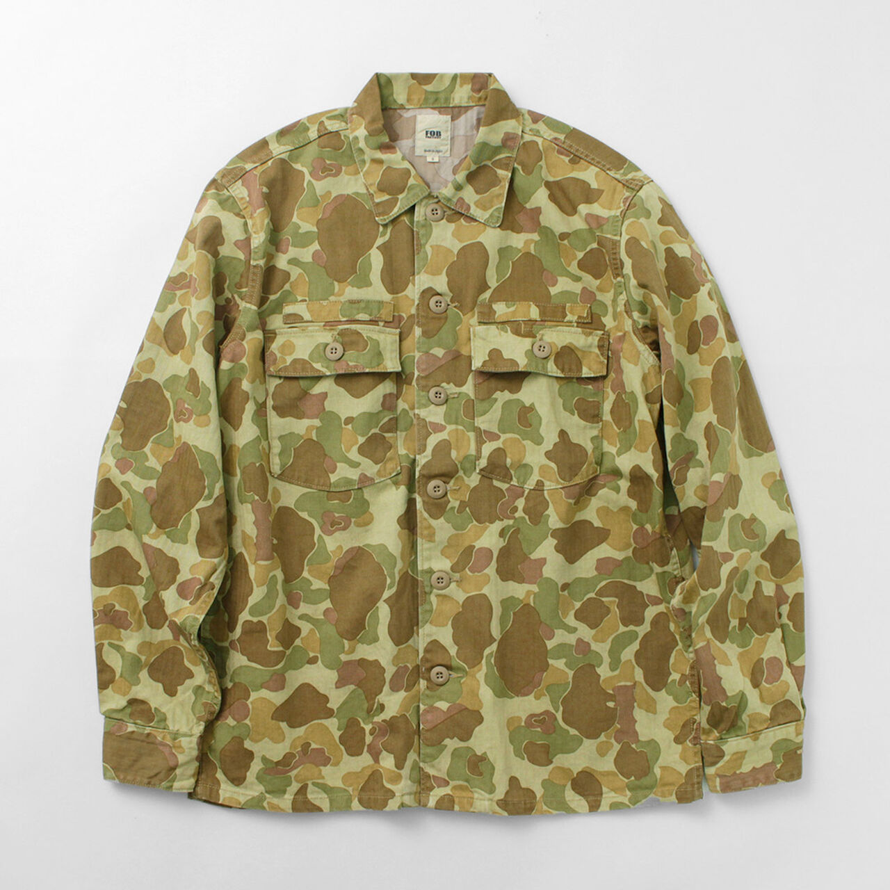 F2362 Fatigue shirt jacket camo,, large image number 2