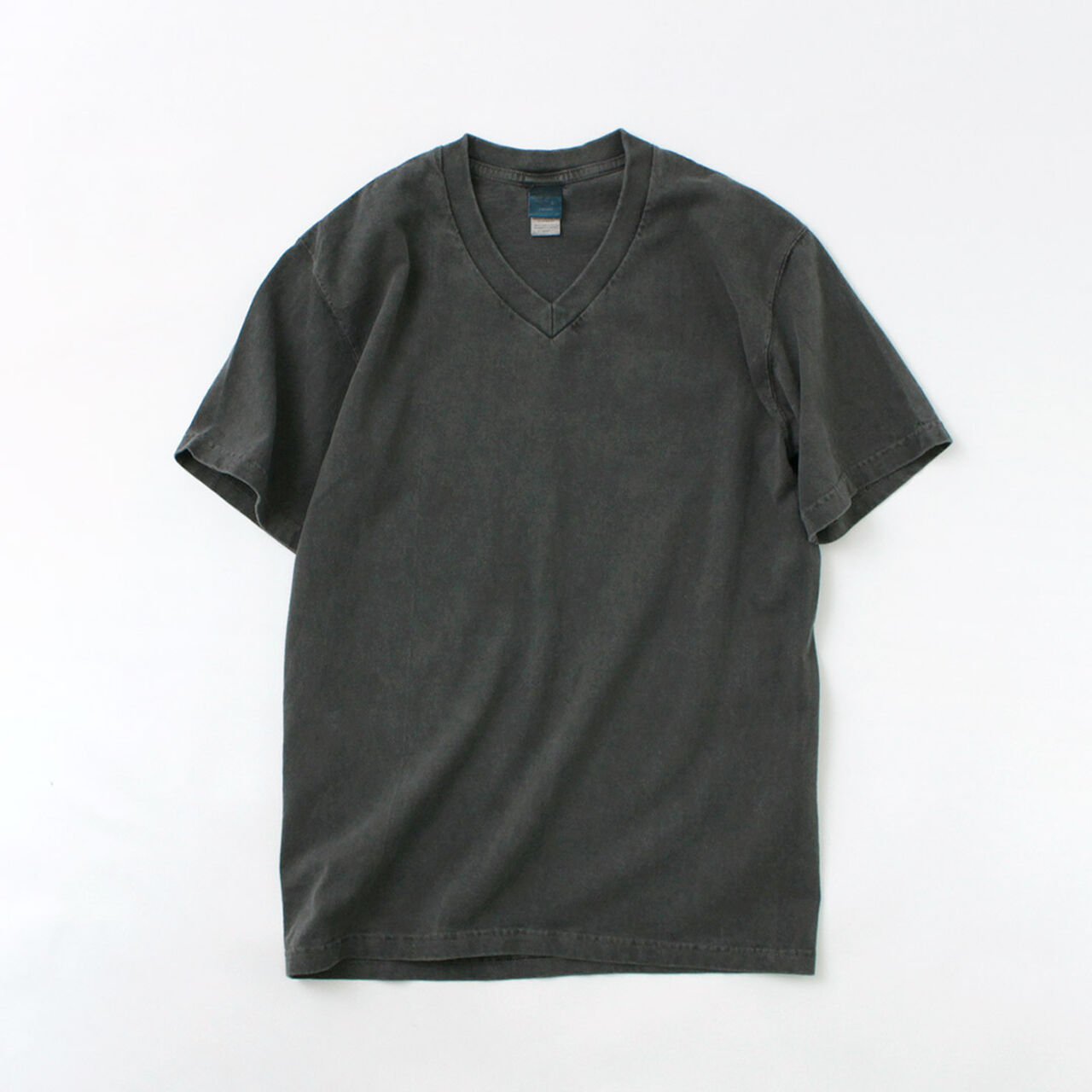Colour-specific short sleeve V-neck T-shirt,, large image number 3