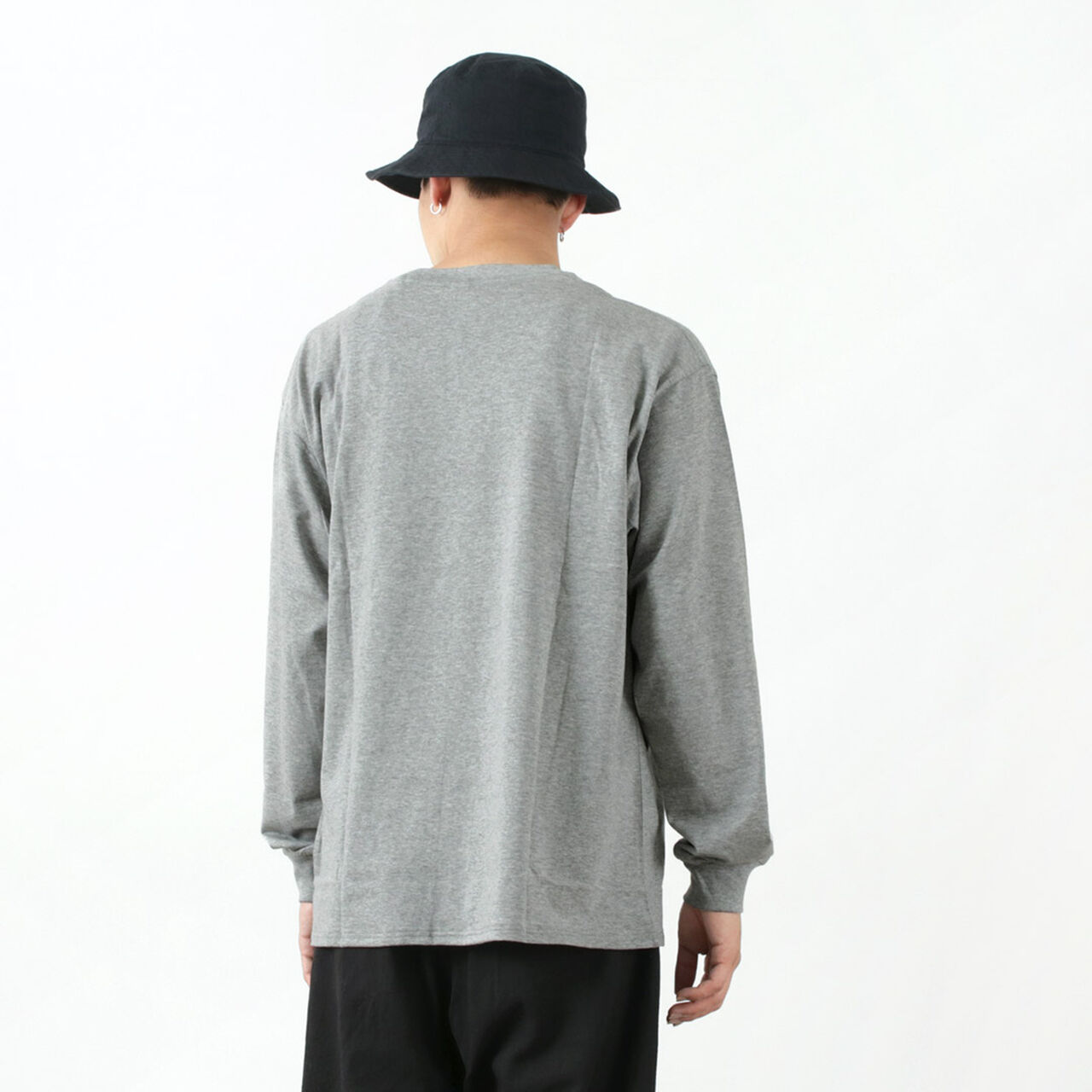 Loose Fit Long Sleeve T-Shirt,, large image number 8