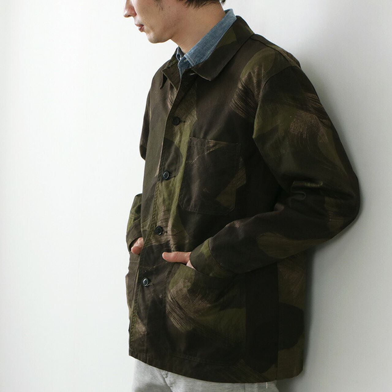 FRC003 Special order Camo French Shirt Jacket,, large image number 9