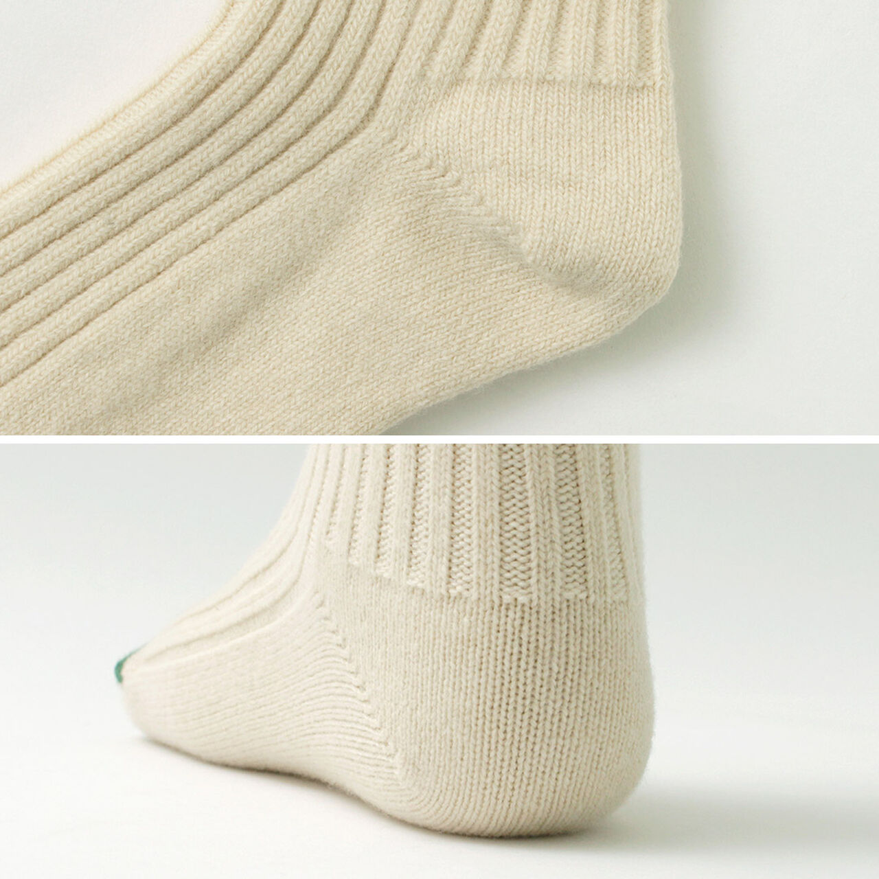 Merino Lambs Wool Striped Socks,, large image number 9