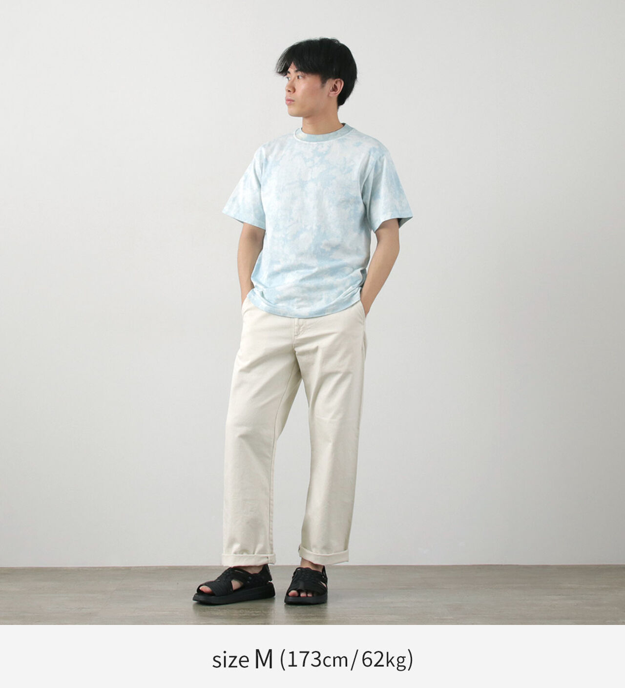 Yonetomi×Watanabes garment dye T-shirt,, large image number 3