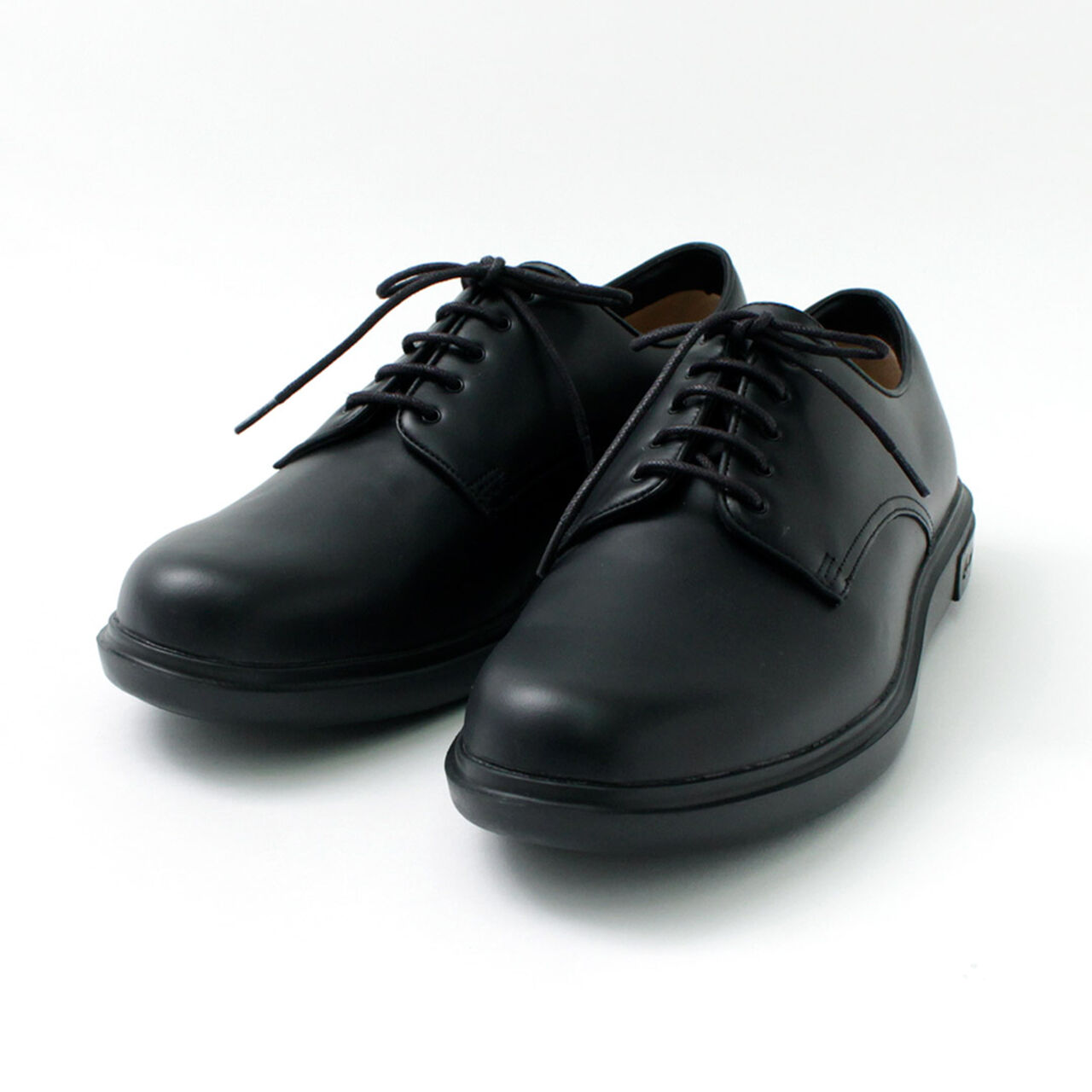 Breathable Waterproof Leather Derby Shoes,Black, large image number 0
