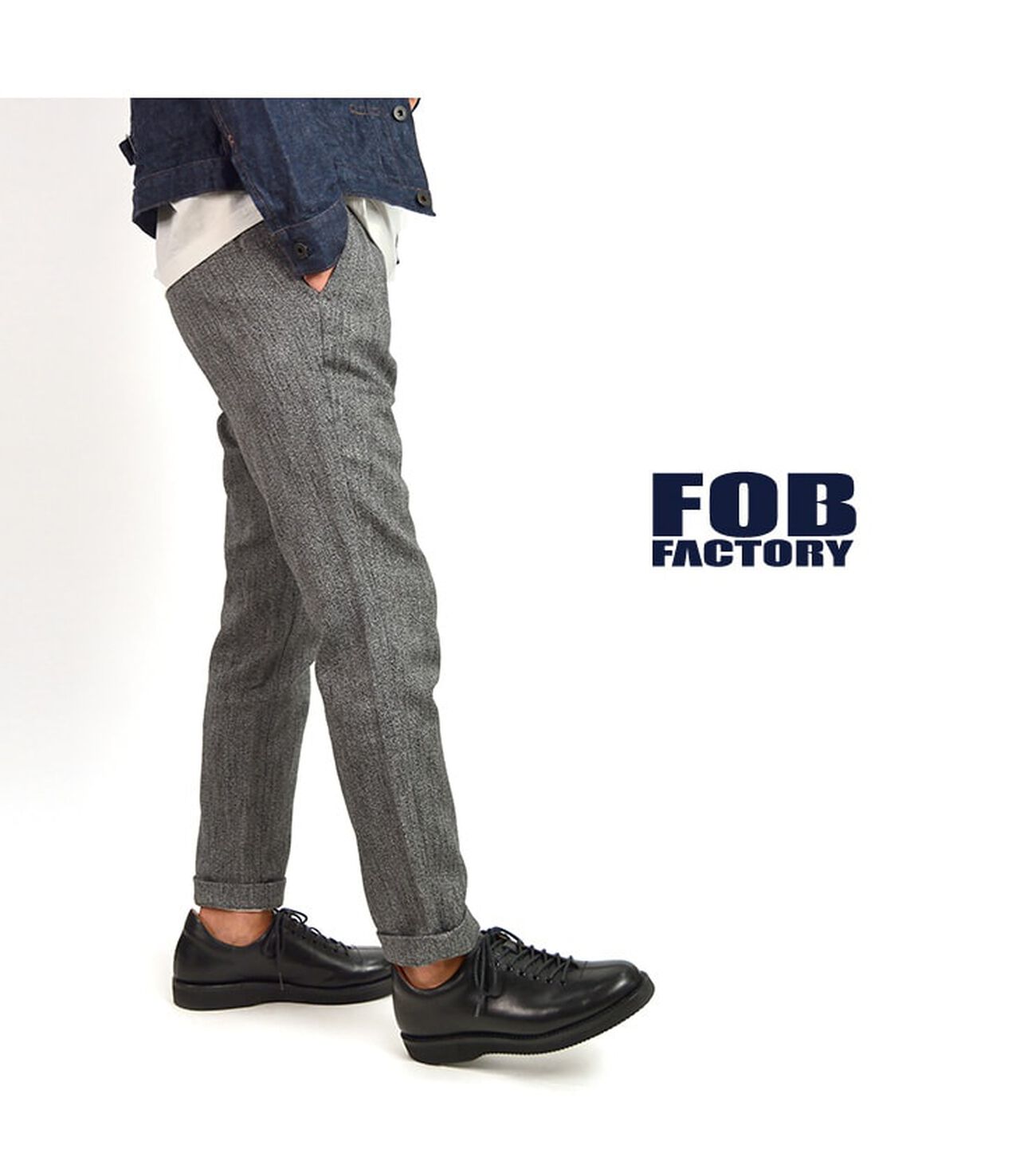 F0438 Relaxed Narrow Easy Pants,, large image number 5