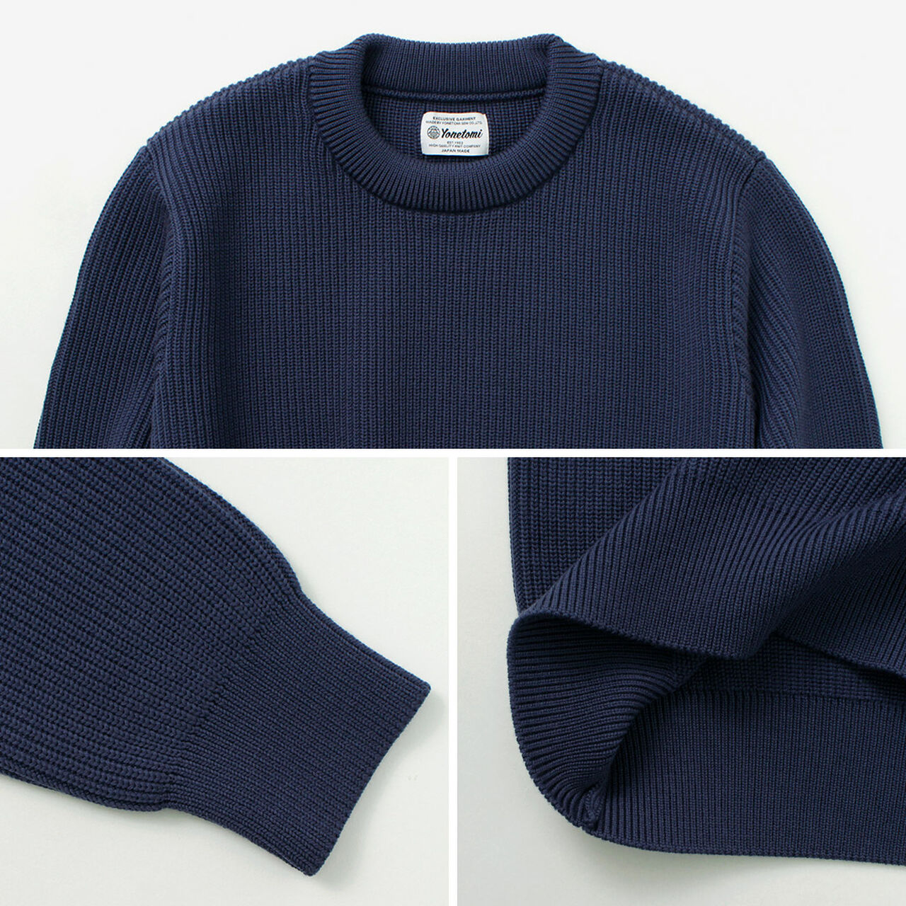 Extra Fine Wool Ribbed Knit Pullover,, large image number 12