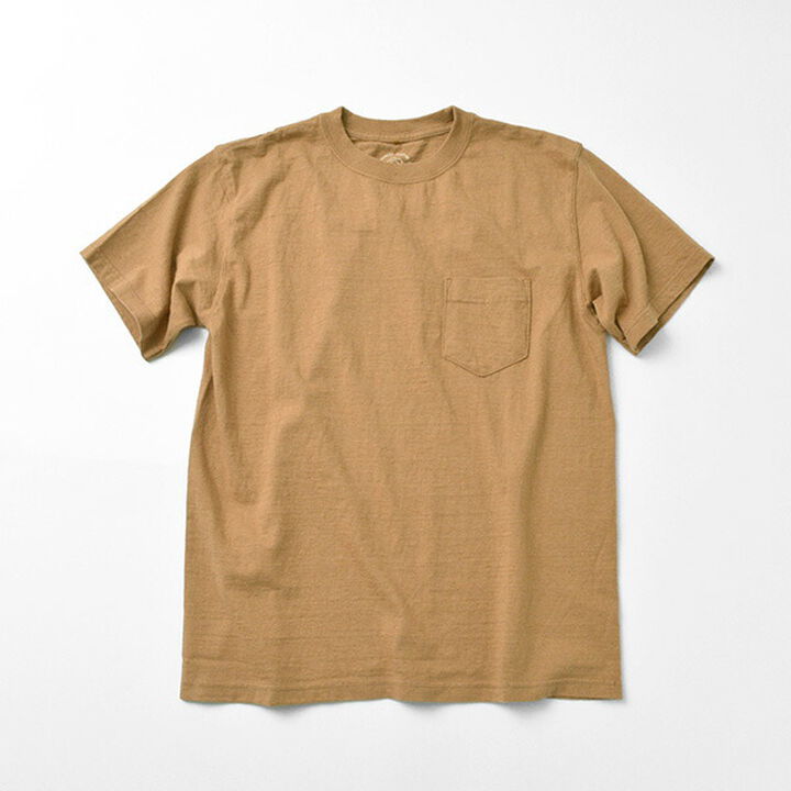 organic short sleeve pocket T-shirt