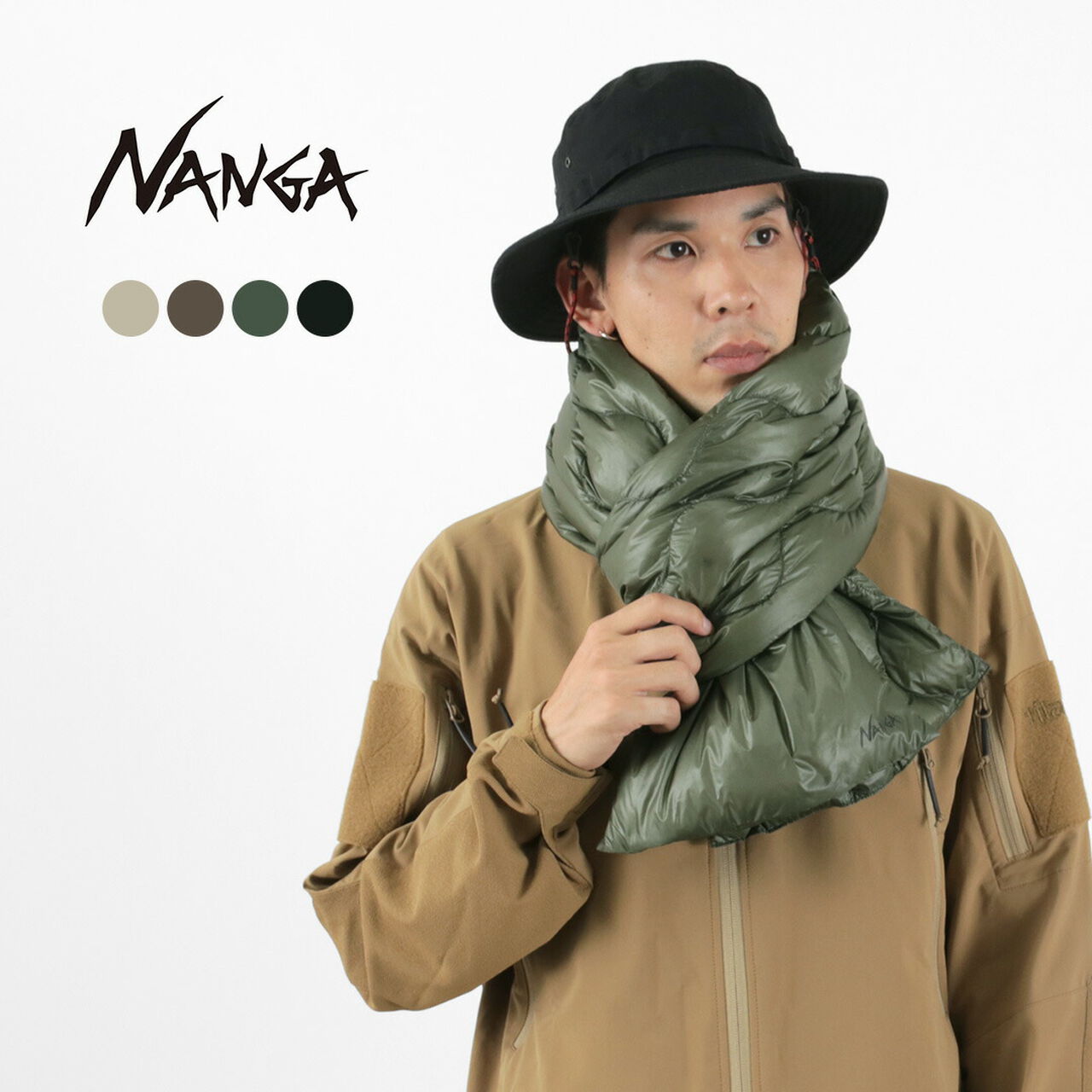 NANGA Onion quilt down scarf