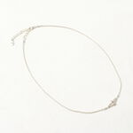 Eagle silver chain necklace,Silver, swatch