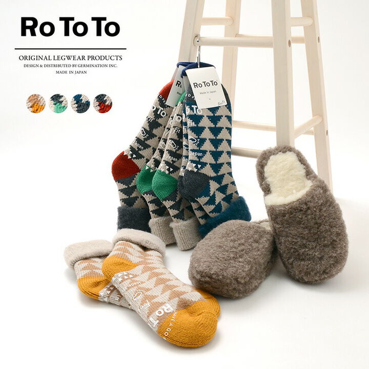 R1179 Comfy Room Socks "Sankaku"