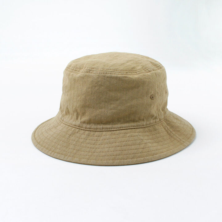 Bespoke Vintage Herringbone Bucket Hat