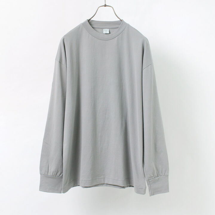 BACCALA Crew Neck Relaxed Fit Long Sleeve T-Shirt