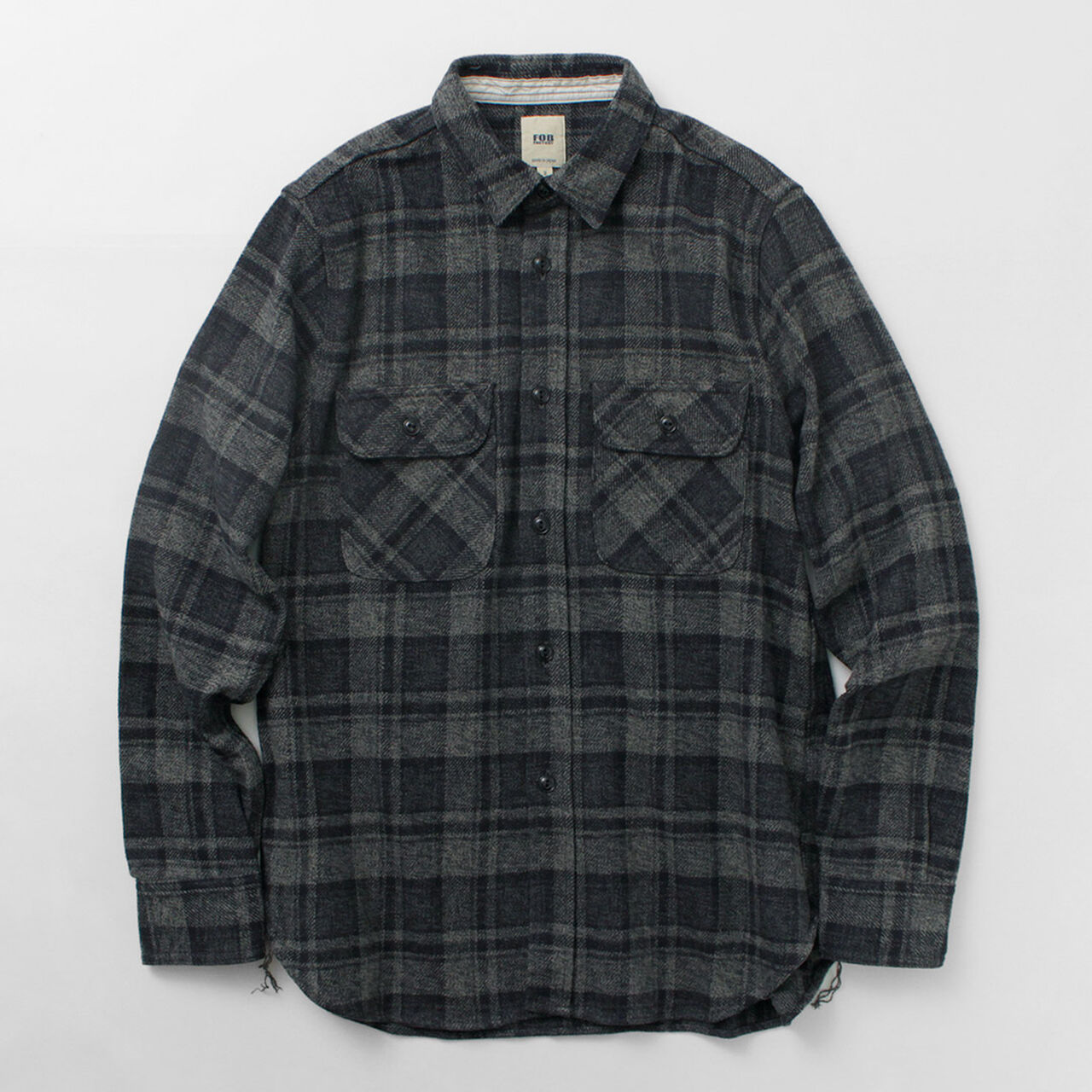 F3497 Nel check work shirt,, large image number 0