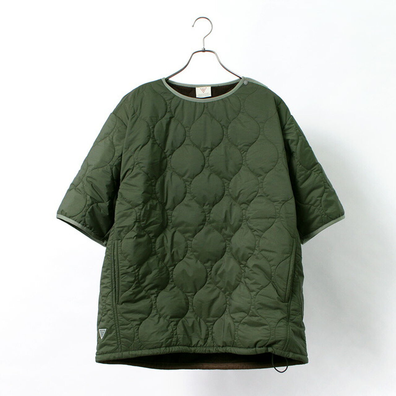 Military Quilted Feel Good Shell Tee Jacket,, large image number 2