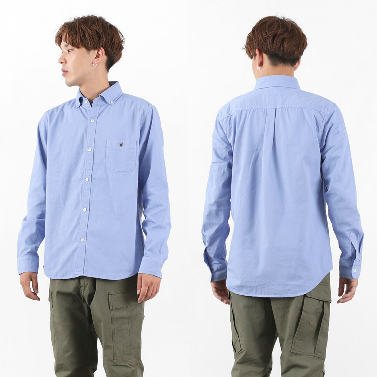Colour Special Order Ox Long Sleeve Button Down Shirt,, large image number 9