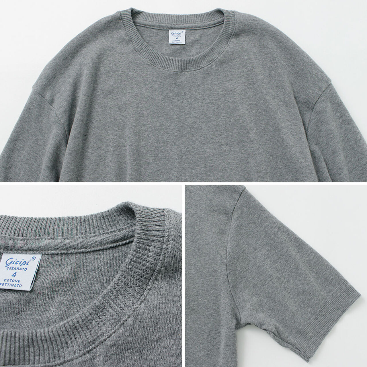 Aragosta Crew Neck Relaxed Fit Knit  T-Shirt,, large image number 13