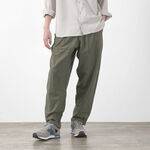 Track trousers Linen,Green, swatch