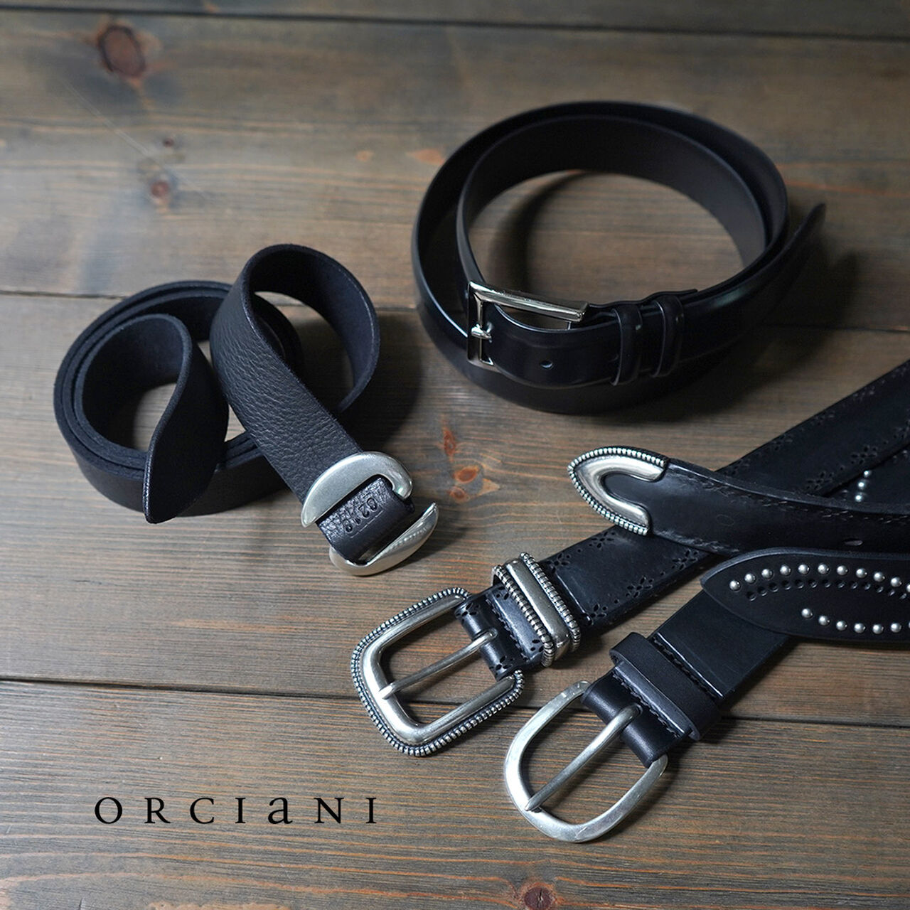 Calf Classic Leather Belt,, large image number 3