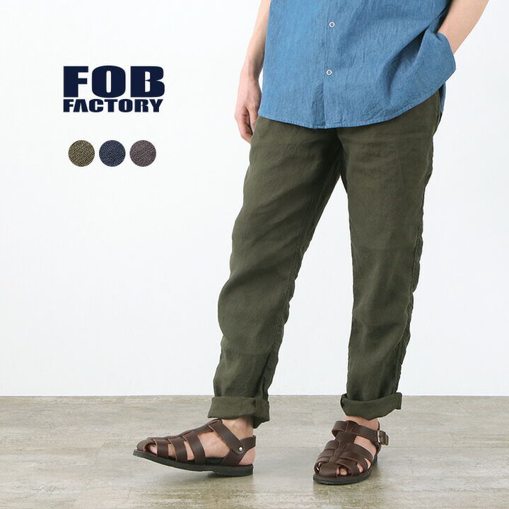 F0498 hemp easy pants