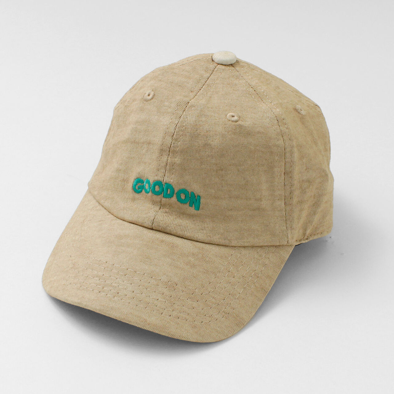 Special order GOOD ON Arch Logo Embroidered Cap,Beige, large image number 0