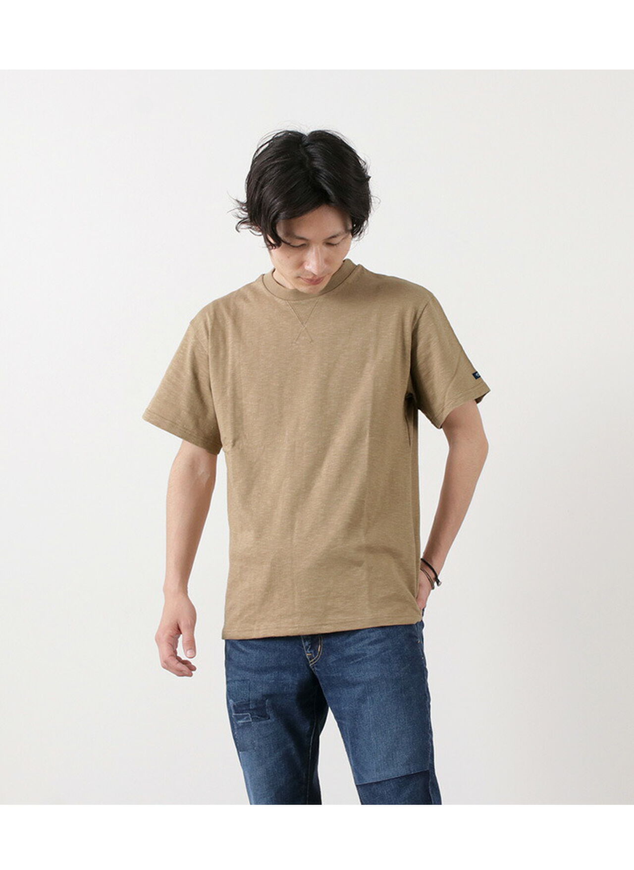 TE001SS HDCS Light Gusseted Crew T-Shirt,, large image number 6