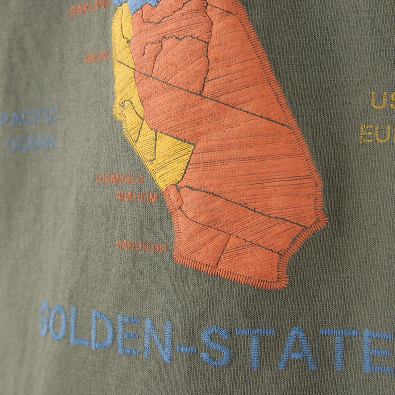 California Maps short sleeve T-shirt,, large image number 9