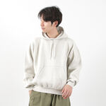 Jazz Nep Raised Lined Hoodie with Rear Back Hoodie,White, swatch