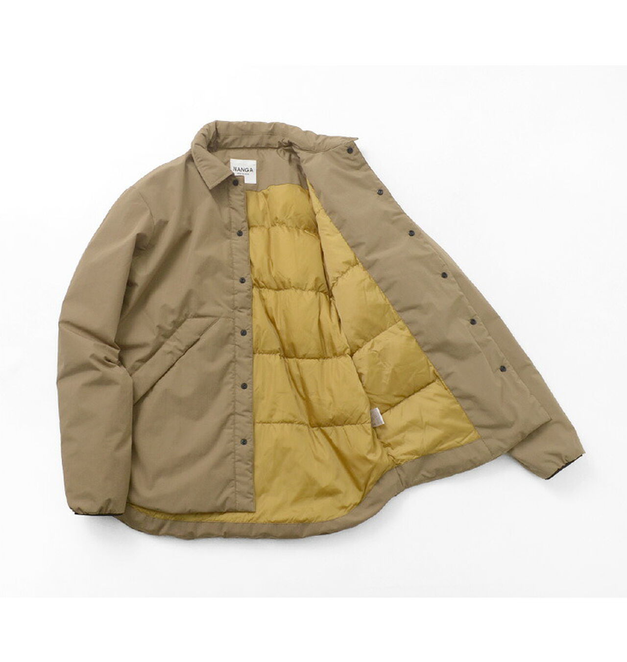 [Exclusive]Down Shirt Jacket Fire-resistant,, large image number 11