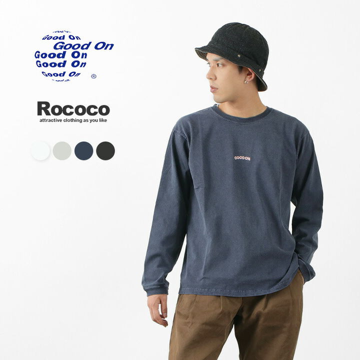 good on arch logo embroidery long sleeve T-shirt