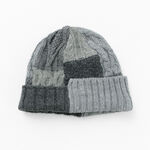 Cable Knit Cap,Grey, swatch