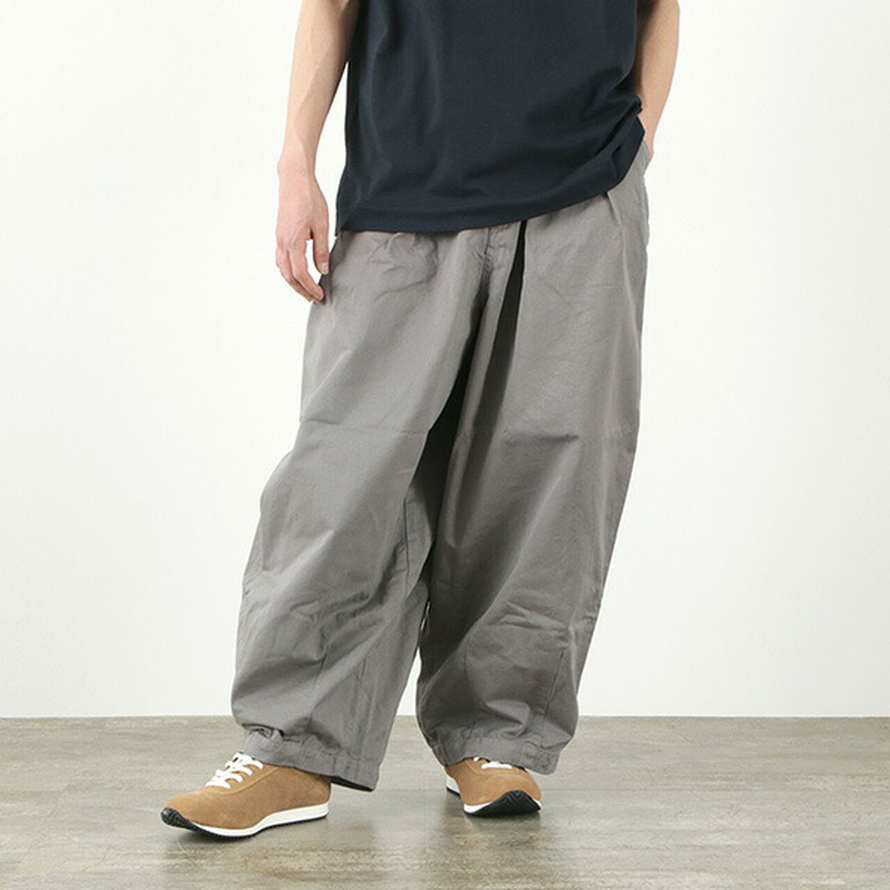 Cotton Chino Circus Pants,Grey, large image number 0