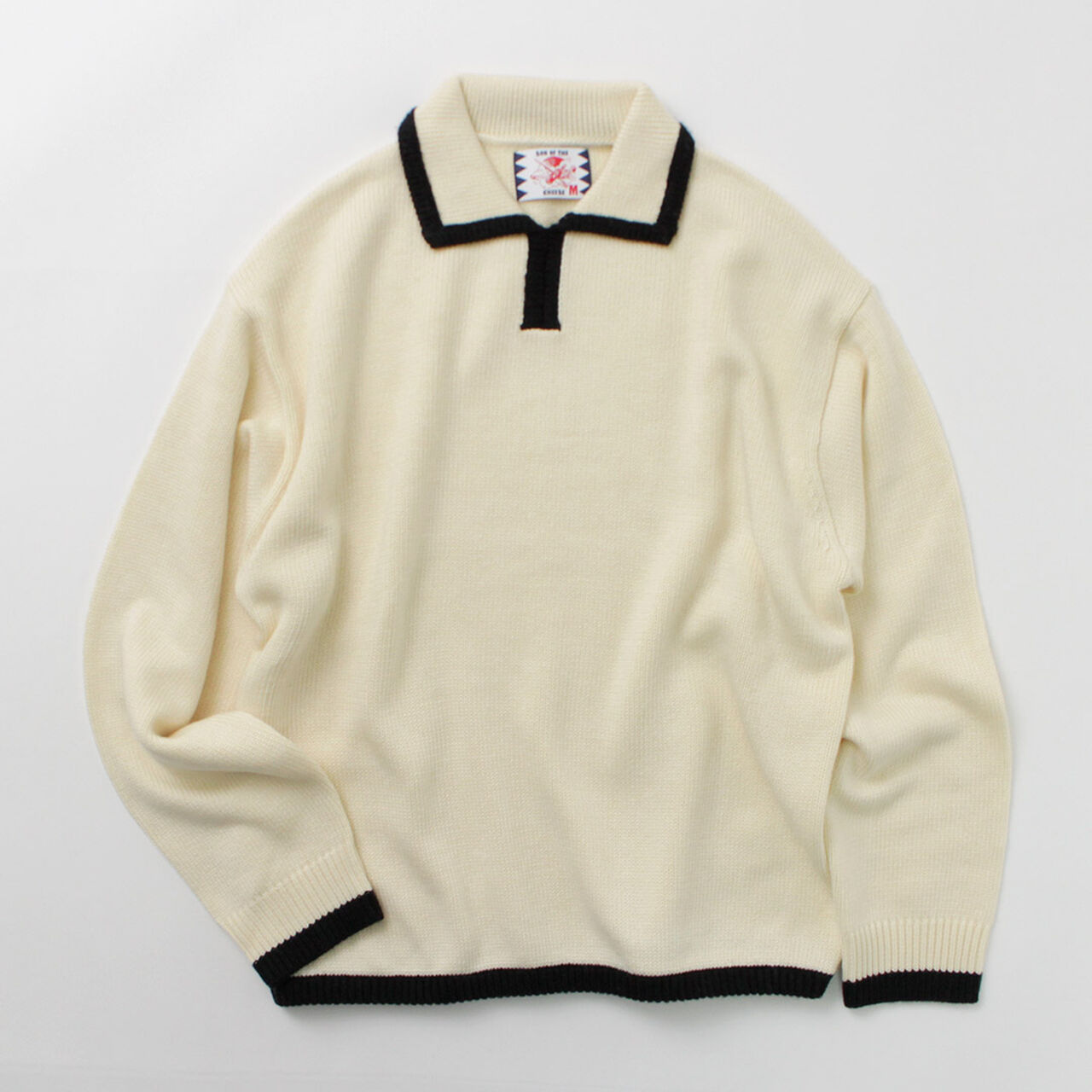 Line Polo Knit,, large image number 0