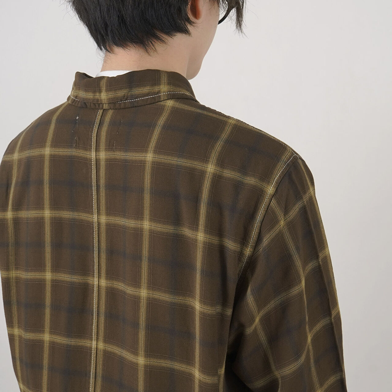 Rayon Plaid Shirt,, large image number 9