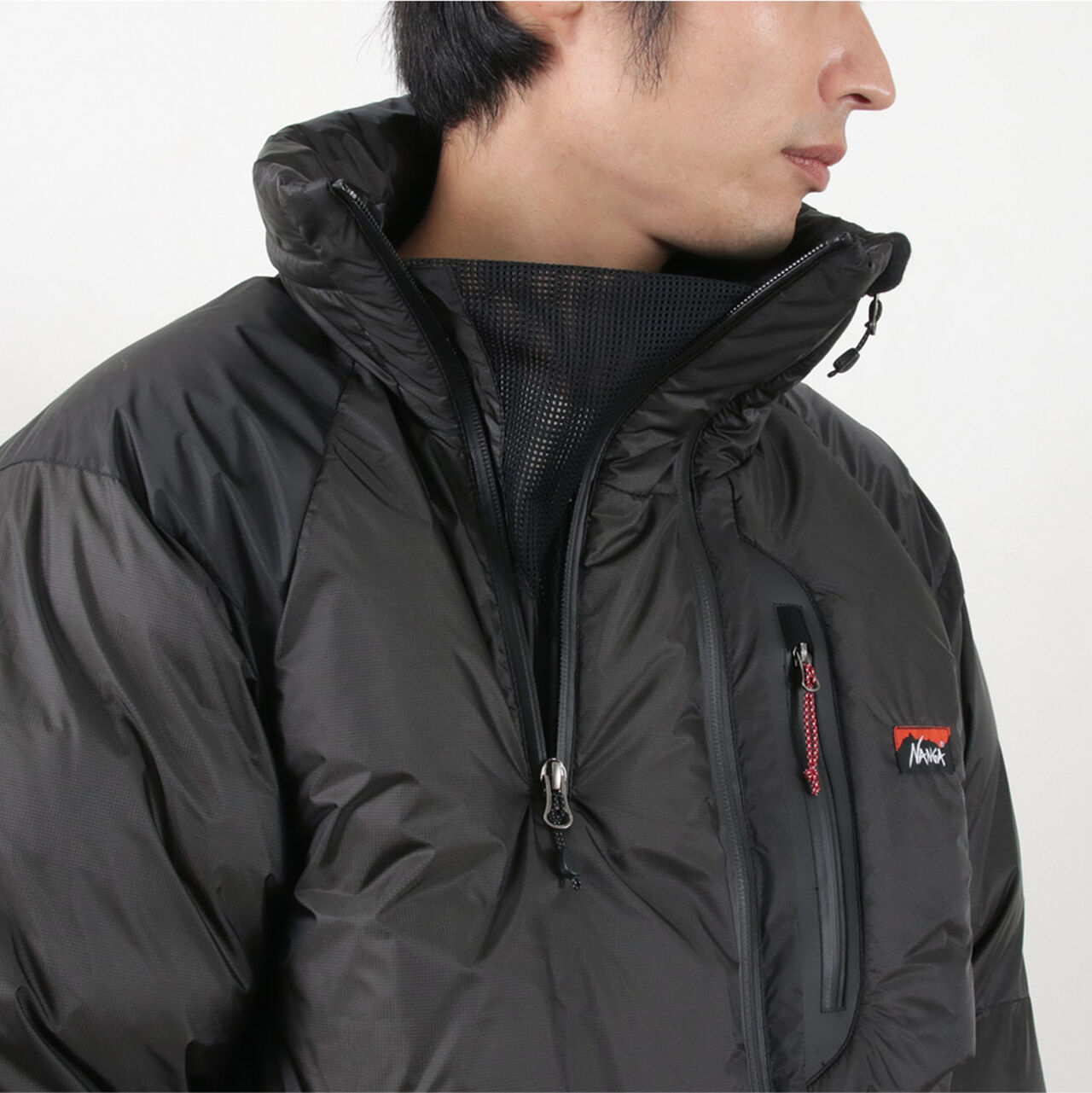 Aurora Light Down Stand Collar Down Jacket Mikami,, large image number 14