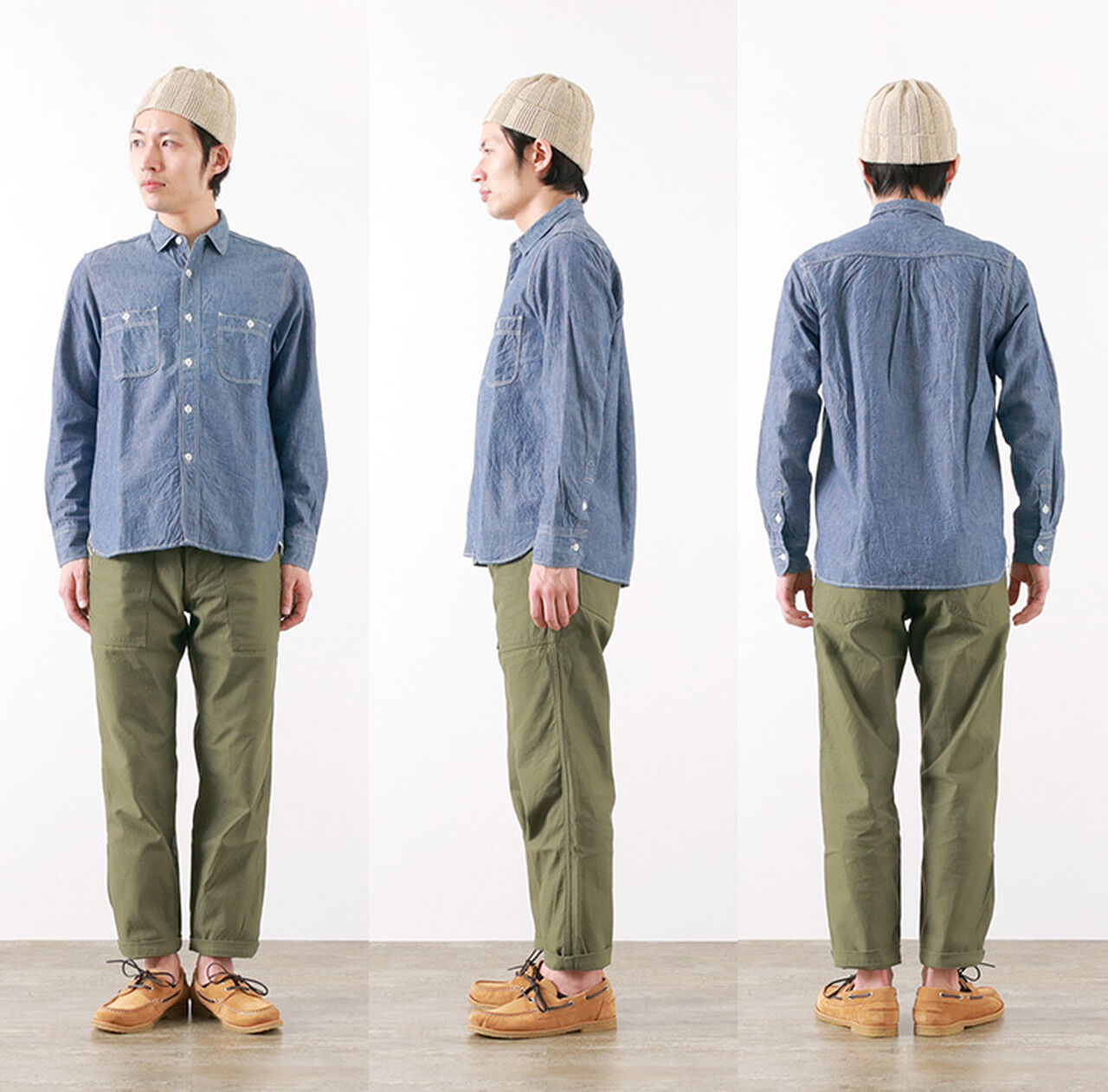 F3378 Chambray Work Shirt,, large image number 11