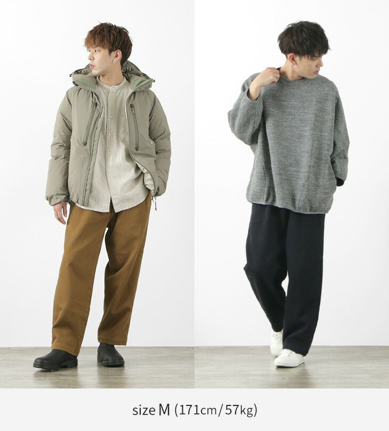 2-Tuck Calze Pants,, large image number 3