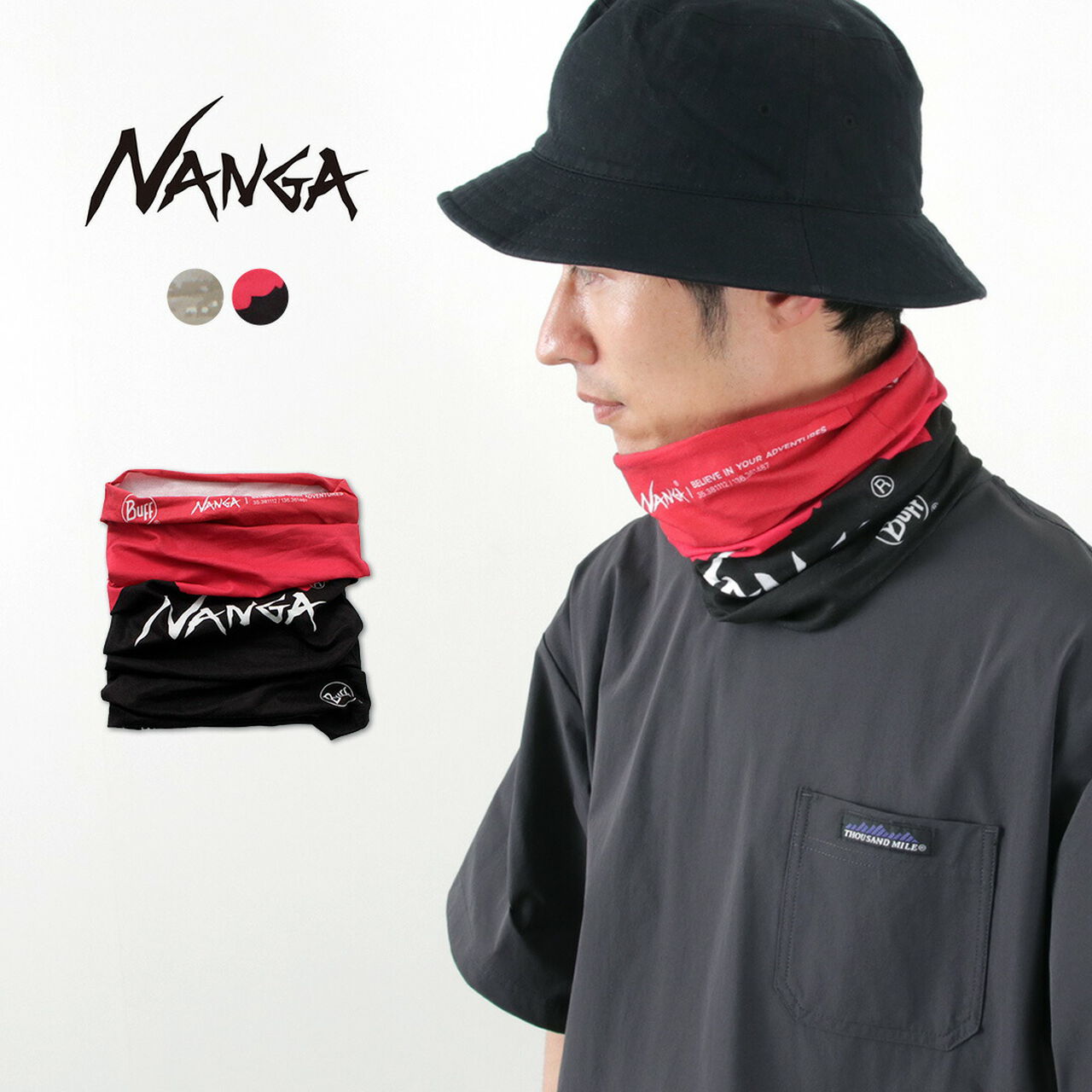 Nanga x Buff Neckwear,, large image number 1