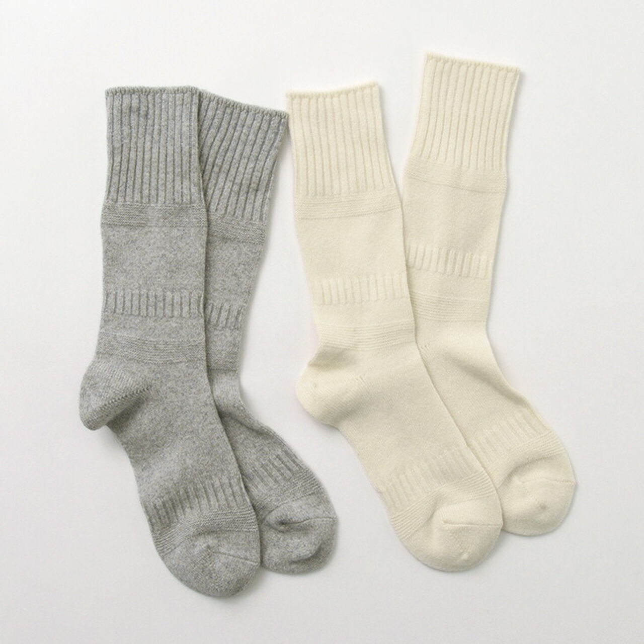 R1378 Gandy pattern crew socks,, large image number 3