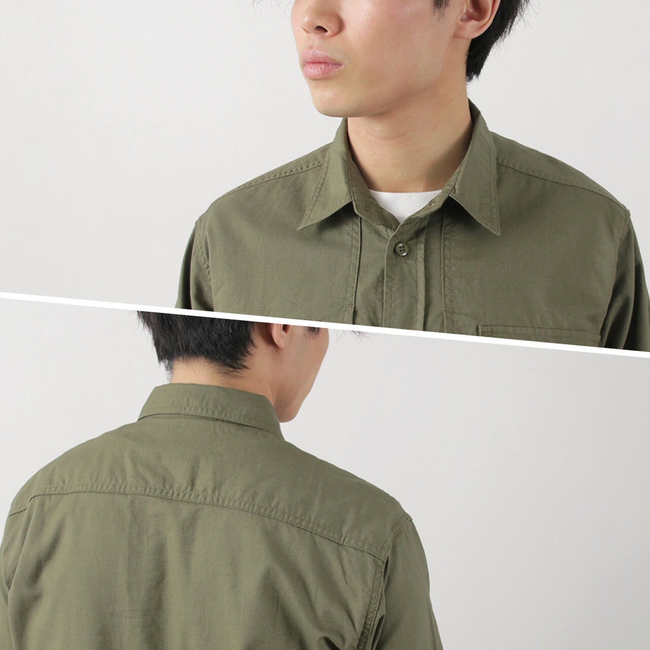 F3498 Long sleeve field shirt,, large image number 7