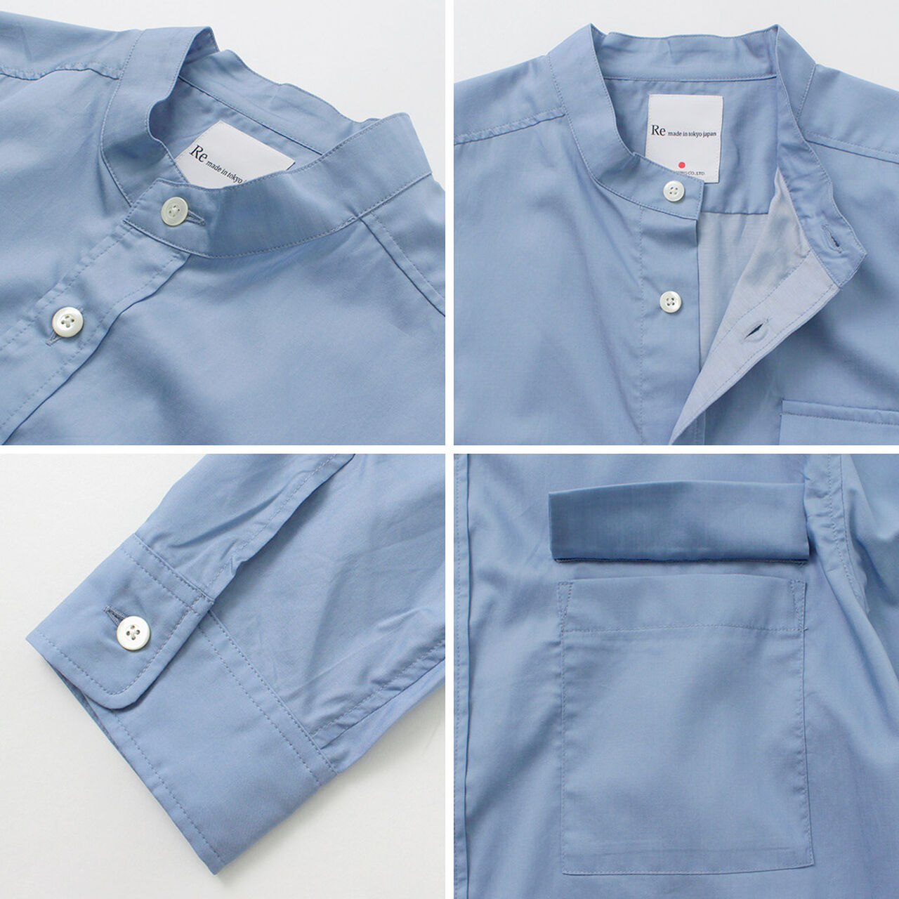 200 twin yarn chambray twill CPO shirt,, large image number 12