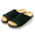 Open/comfort sandals,Black, swatch