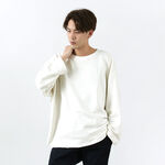 Special order BORN THIS WAY Loose Round 3/4 Sleeve T-Shirt,White, swatch