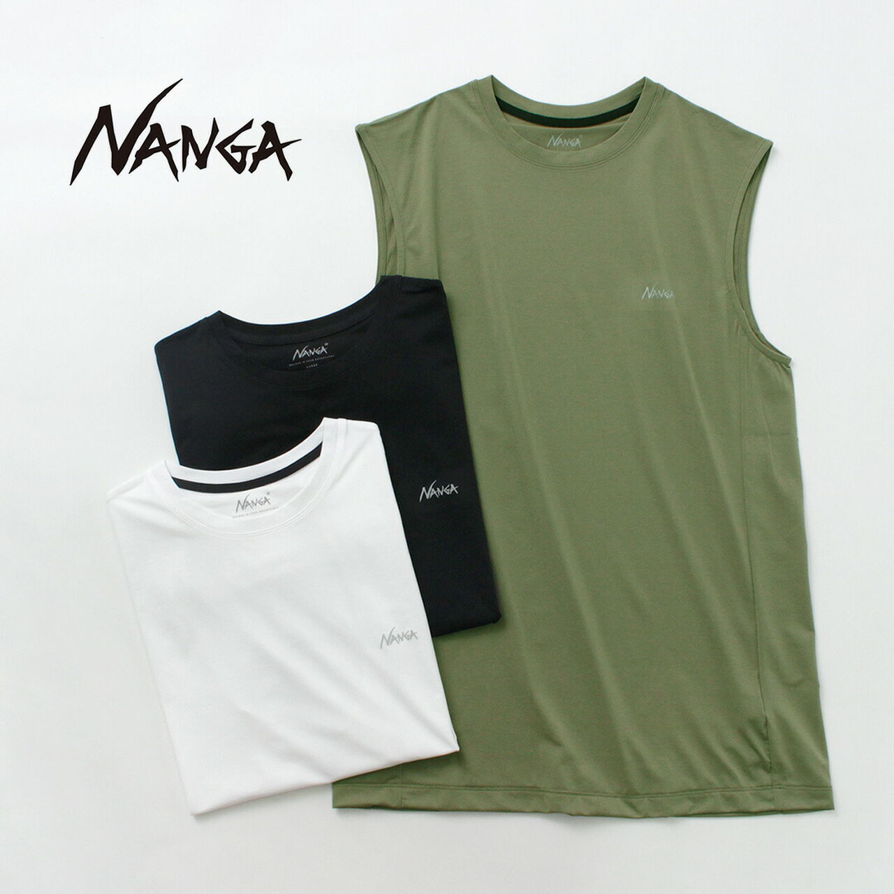 Dry base layer no sleeve tee,, large image number 1