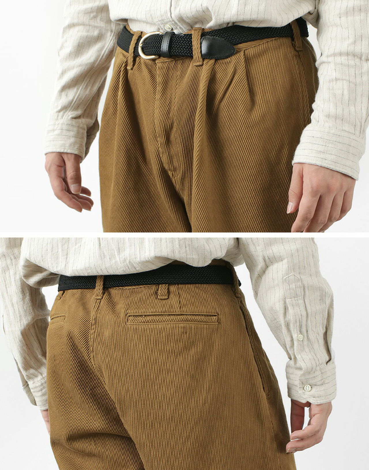 2-Tuck Calze Pants,, large image number 6