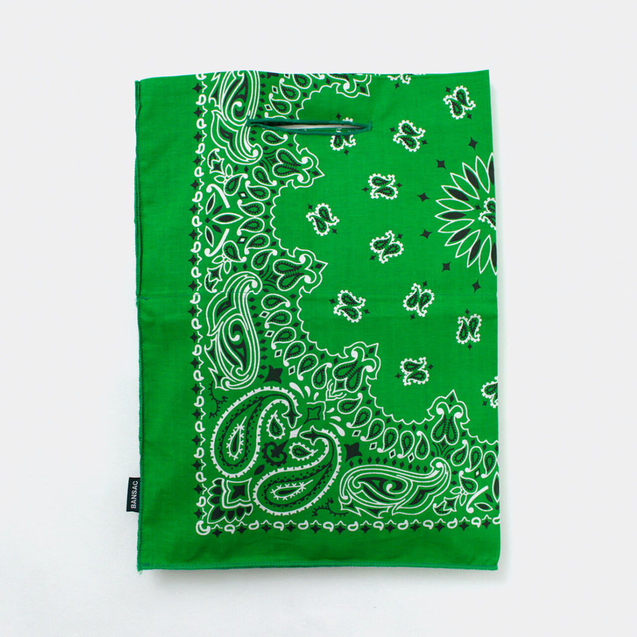 Bandana Eco Bag,Green, large image number 0
