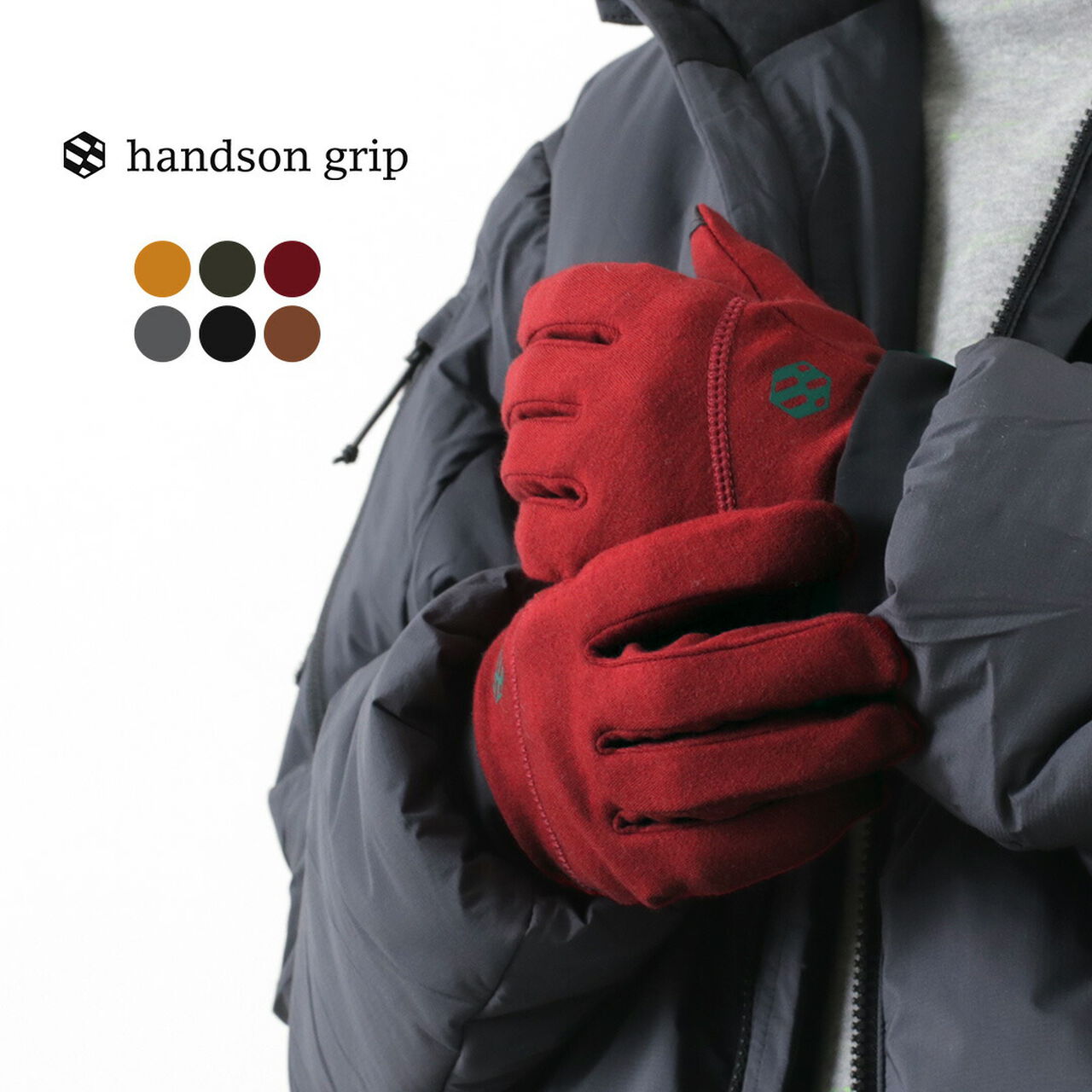 HOBO Merino Wool Gloves,, large image number 1