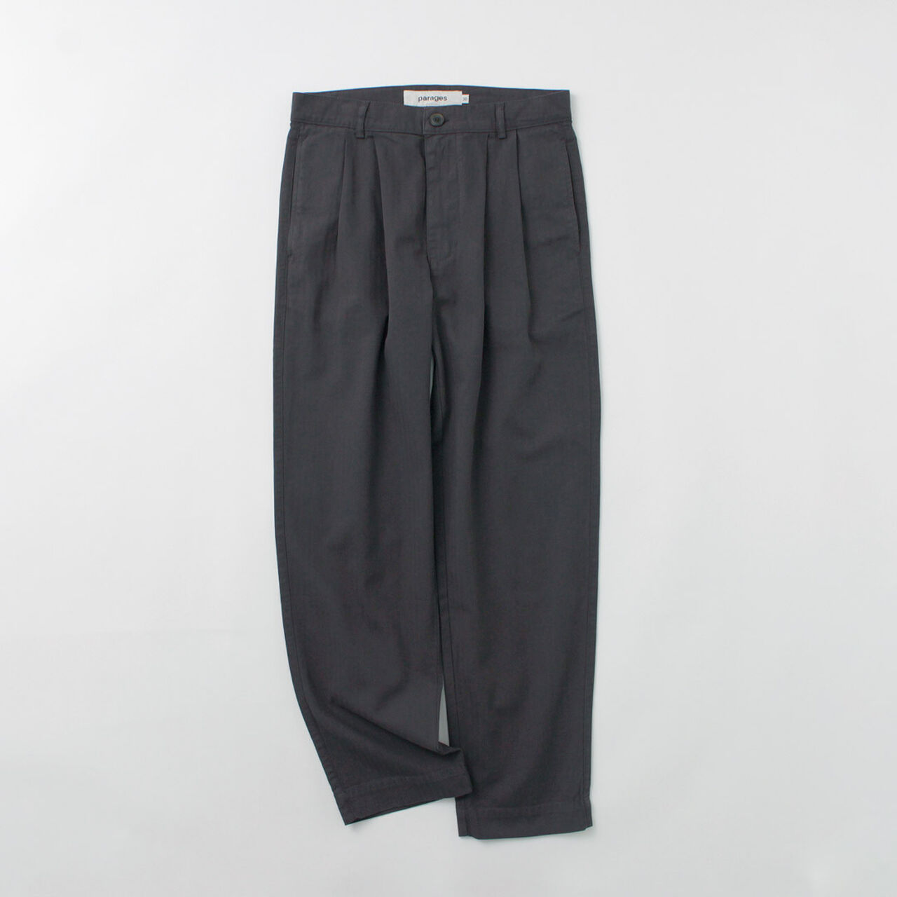 Double Pleated Pants Cotton,, large image number 0