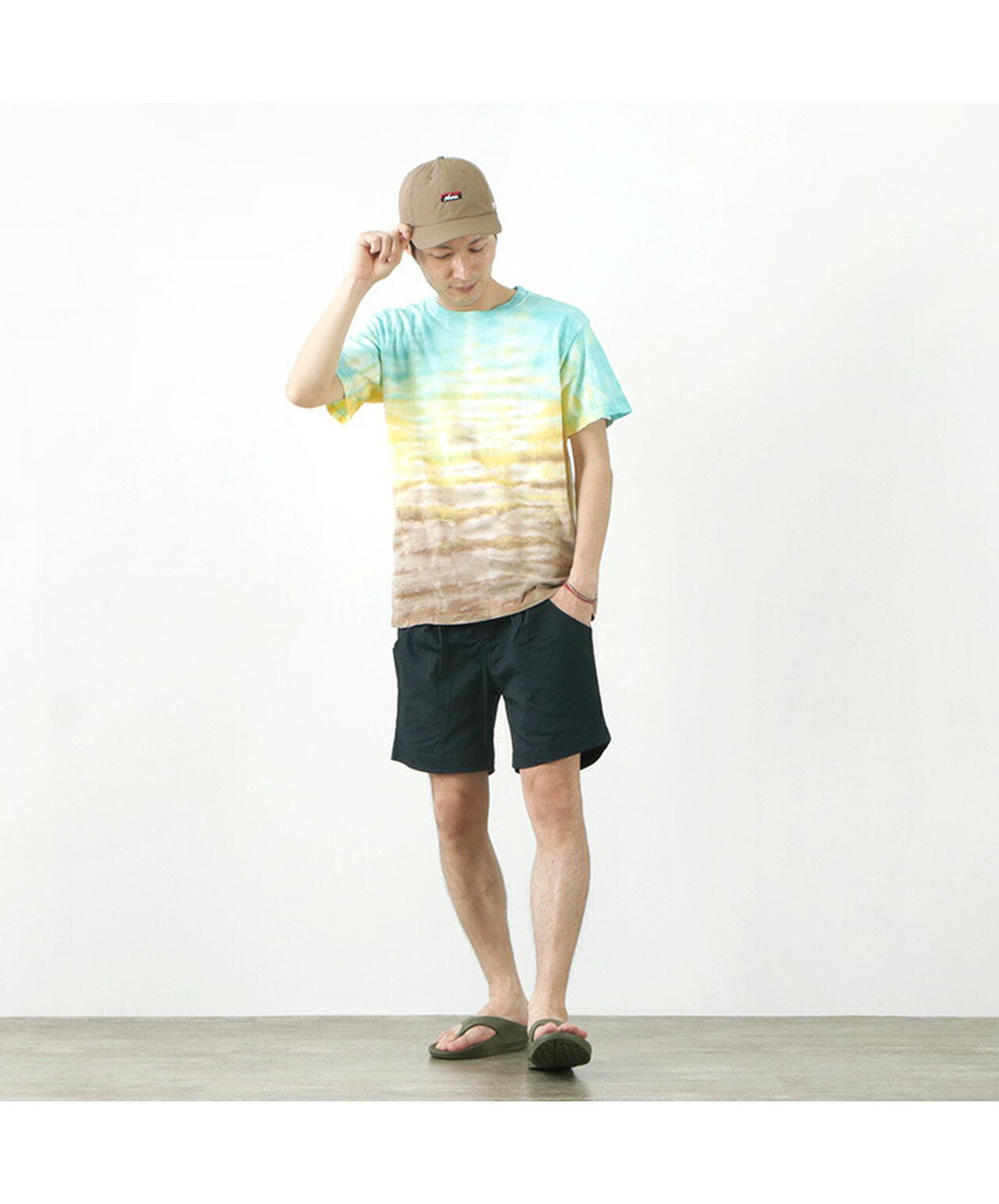Horizon Dye Short Sleeve T-Shirt,, large image number 3