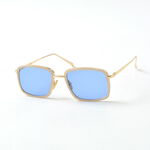 ALDO Asymmetrical Square Sunglasses,Blue, swatch