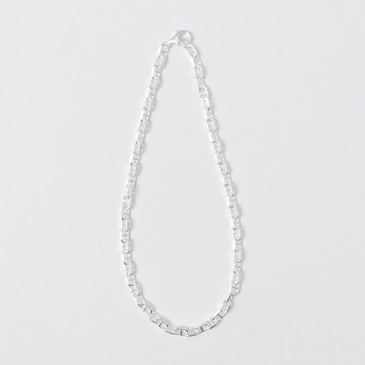 Semi solid anchor chain anklet 925 silver