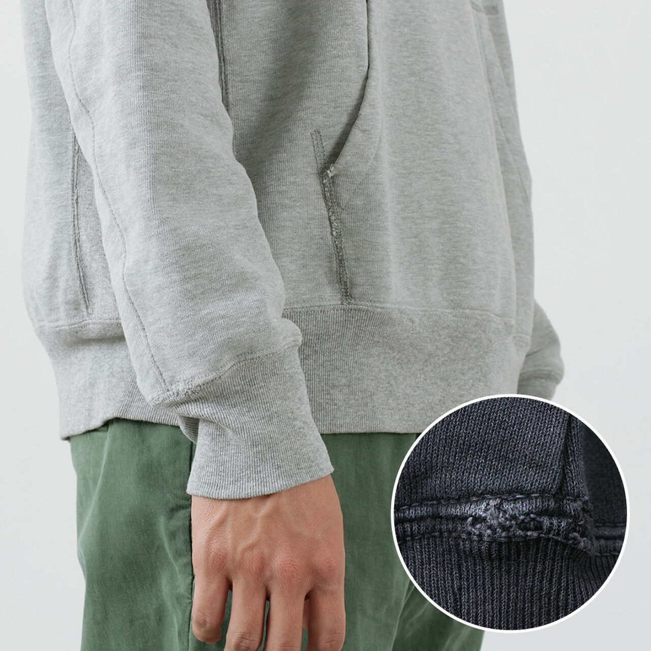 Color Special Order SP processed Lined Sweatshirt,, large image number 12